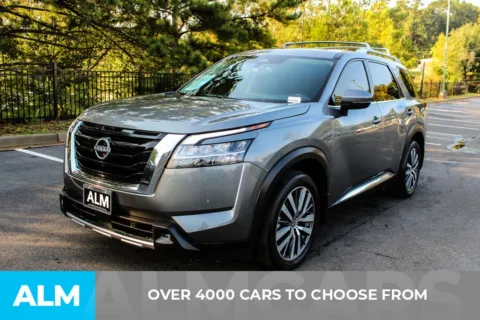 Photos of 2022 Nissan Pathfinder Platinum for sale in Buford, GA at ALM Mall of Georgia