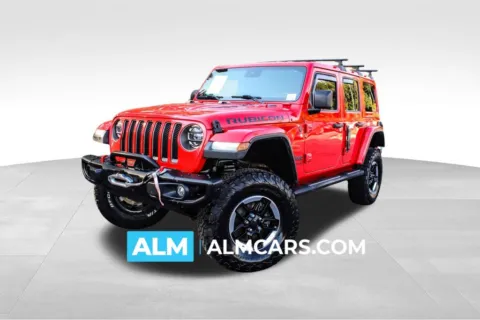 Red 2020 Jeep Wrangler Unlimited Rubicon for sale in Buford, GA