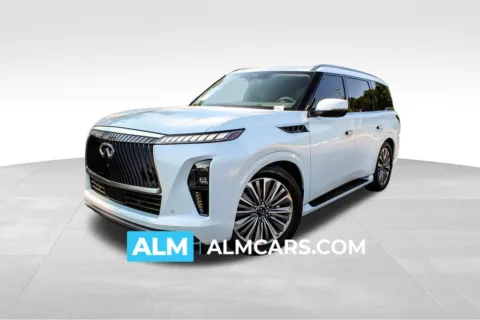 White 2025 INFINITI QX80 SENSORY for sale in Buford, GA