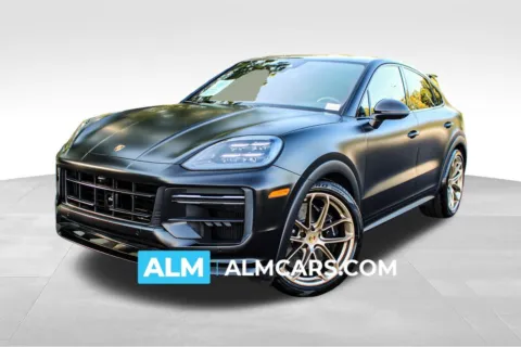 Black 2024 Porsche Cayenne Coupe Turbo GT for sale in Buford, GA