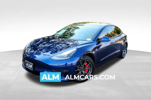 Blue 2022 Tesla Model 3 for sale in Buford, GA