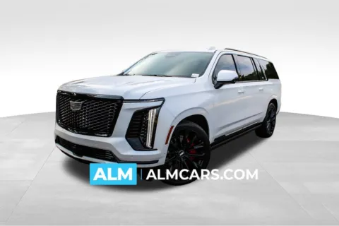 White 2025 Cadillac Escalade ESV Sport Platinum for sale in Buford, GA