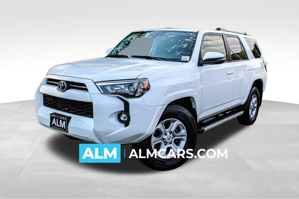 White 2023 Toyota 4Runner SR5 Premium for sale in Buford, GA