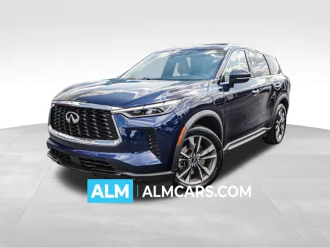 Blue 2024 INFINITI QX60 LUXE for sale in Buford, GA
