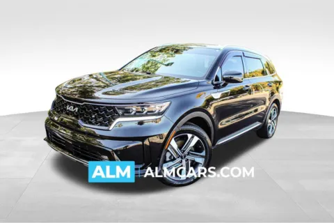 Black 2022 Kia Sorento Plug-In Hybrid SX for sale in Buford, GA