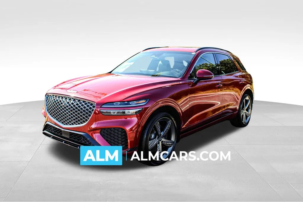 Red 2025 Genesis GV70 3.5T Sport for sale in Buford, GA