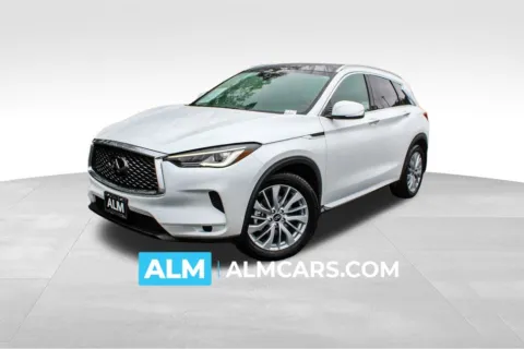 White 2023 INFINITI QX50 LUXE for sale in Buford, GA