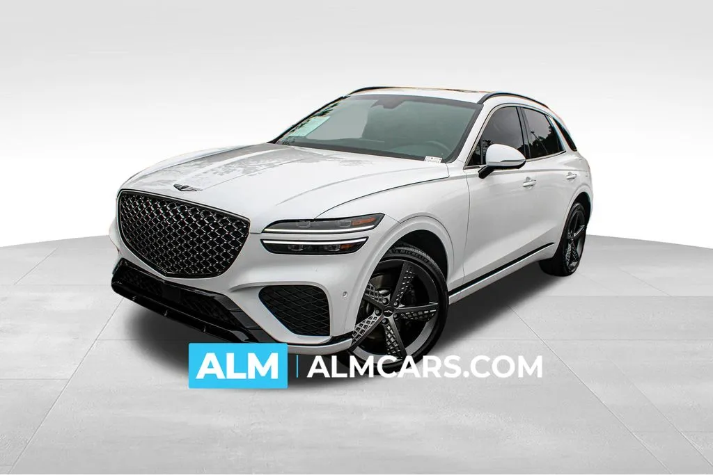 White 2022 Genesis GV70 3.5T Sport for sale in Buford, GA
