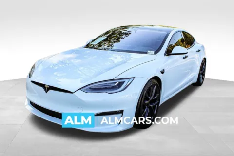 White 2021 Tesla Model S Plaid for sale in Buford, GA