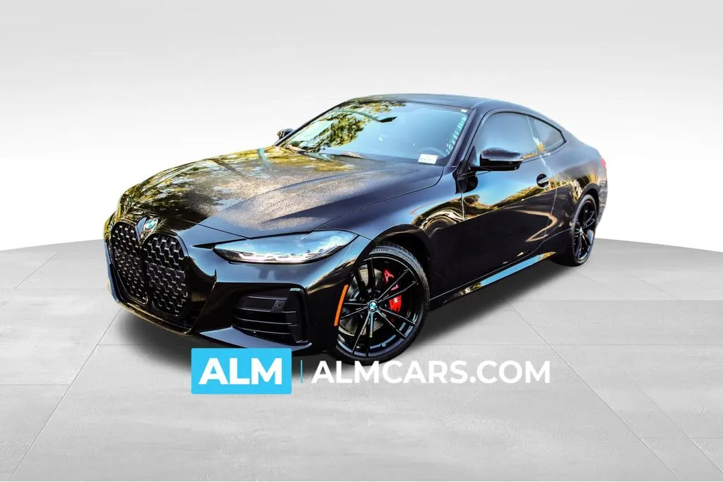 Black 2024 BMW 4 Series M440i xDrive for sale in Buford, GA