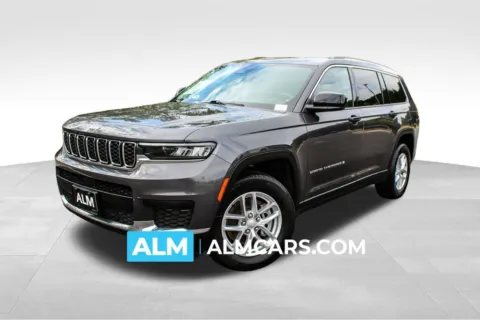 Gray 2023 Jeep Grand Cherokee L Laredo for sale in Buford, GA