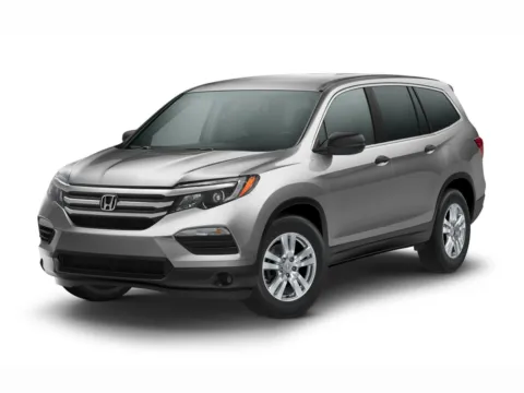 Red 2016 Honda Pilot LX for sale in Buford, GA