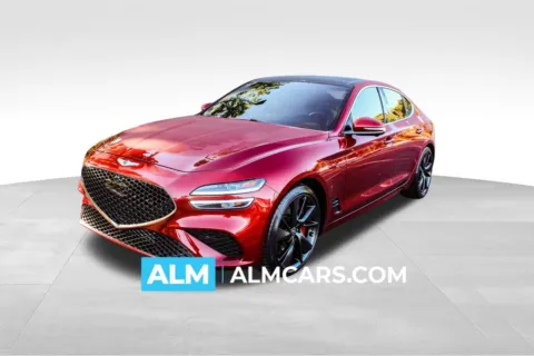 Red 2022 Genesis G70 3.3T for sale in Buford, GA
