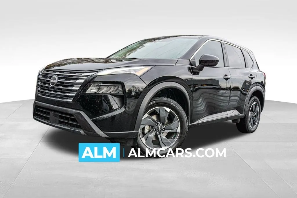 Black 2024 Nissan Rogue SV for sale in Marietta, GA