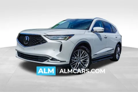 White 2022 Acura MDX Advance for sale in Marietta, GA