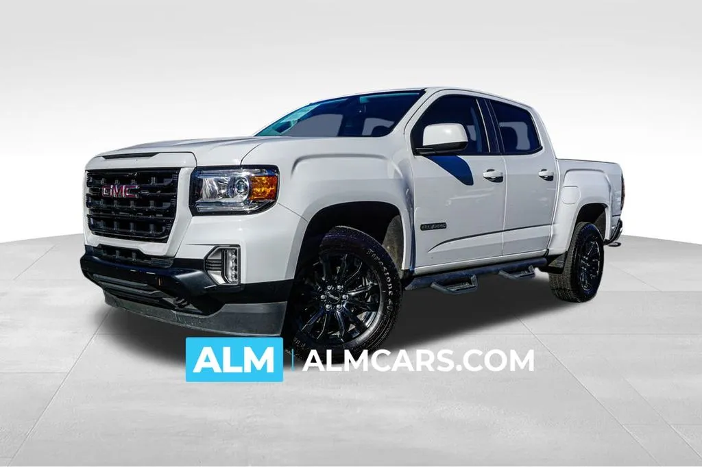 White 2022 GMC Canyon Elevation for sale in Marietta, GA