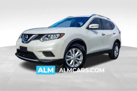 White 2016 Nissan Rogue SV for sale in Marietta, GA