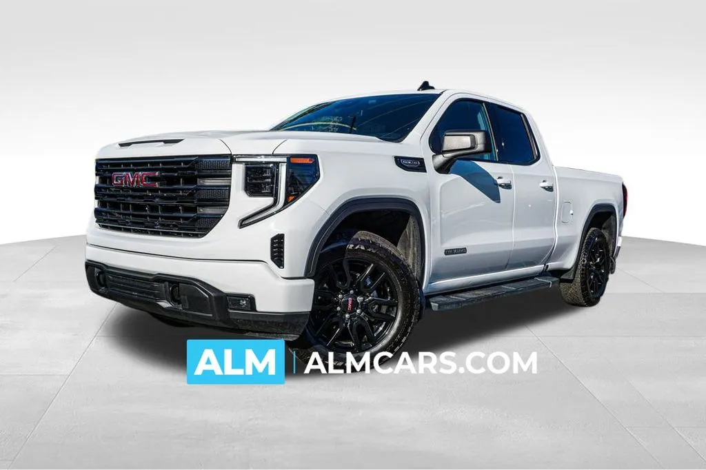 White 2024 GMC Sierra 1500 Elevation for sale in Marietta, GA