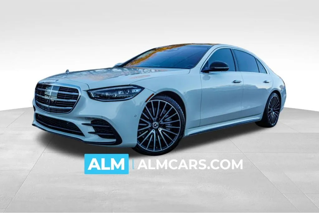 White 2021 Mercedes-Benz S-Class S 580 for sale in Marietta, GA