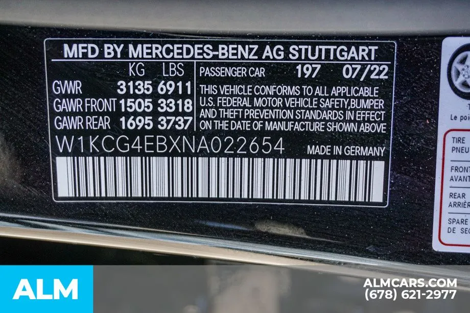 2022 Mercedes-Benz EQS Base - Photo 60