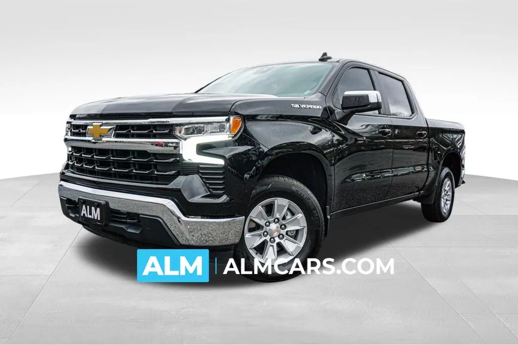 Black 2025 Chevrolet Silverado 1500 LT for sale in Marietta, GA