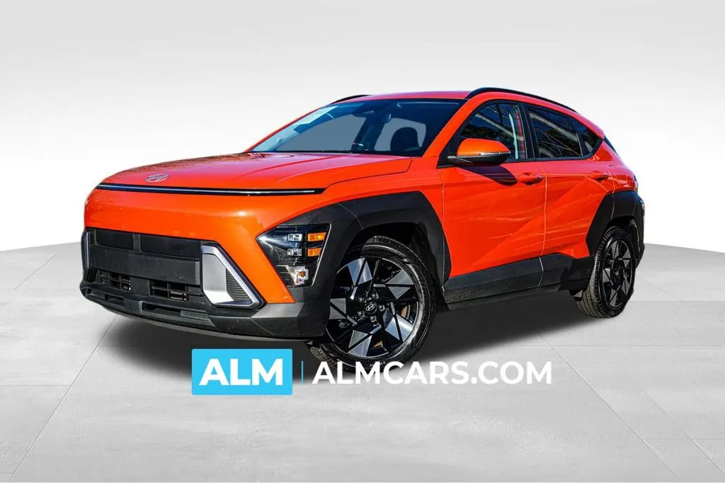 Orange 2025 Hyundai Kona SEL for sale in Marietta, GA