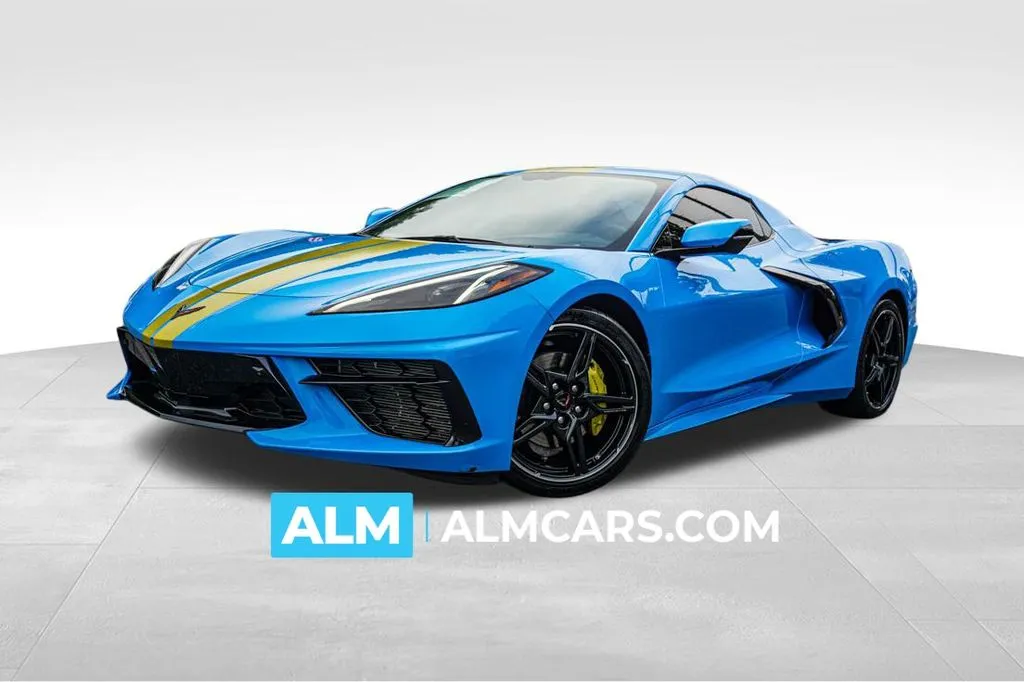 Blue 2021 Chevrolet Corvette Stingray for sale in Marietta, GA