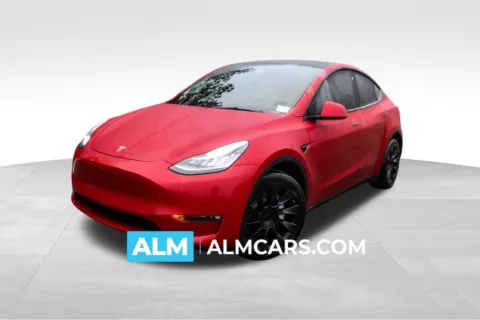 Red 2021 Tesla Model Y Standard Range for sale in Marietta, GA