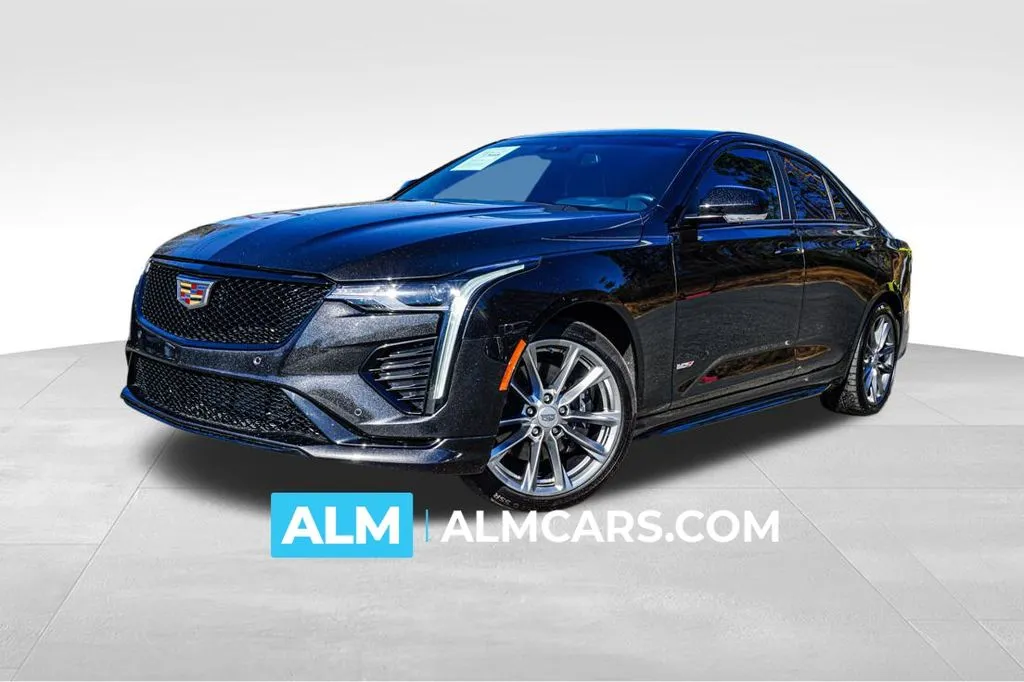 Black 2024 Cadillac CT4 V-Series for sale in Marietta, GA