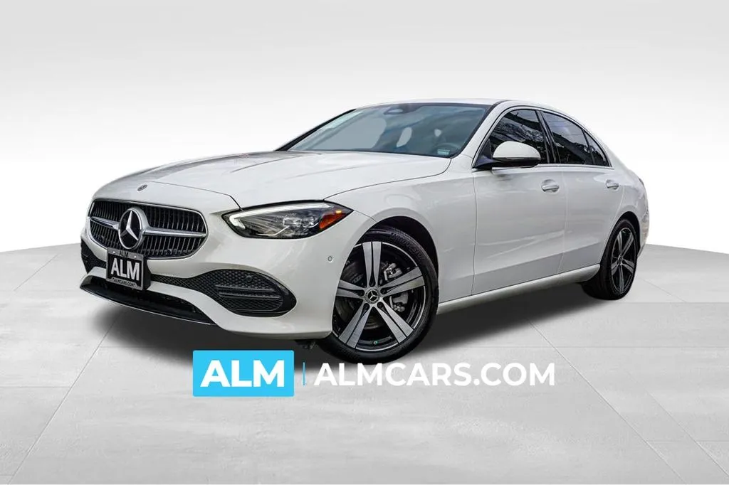 White 2025 Mercedes-Benz C-Class C 300 for sale in Marietta, GA