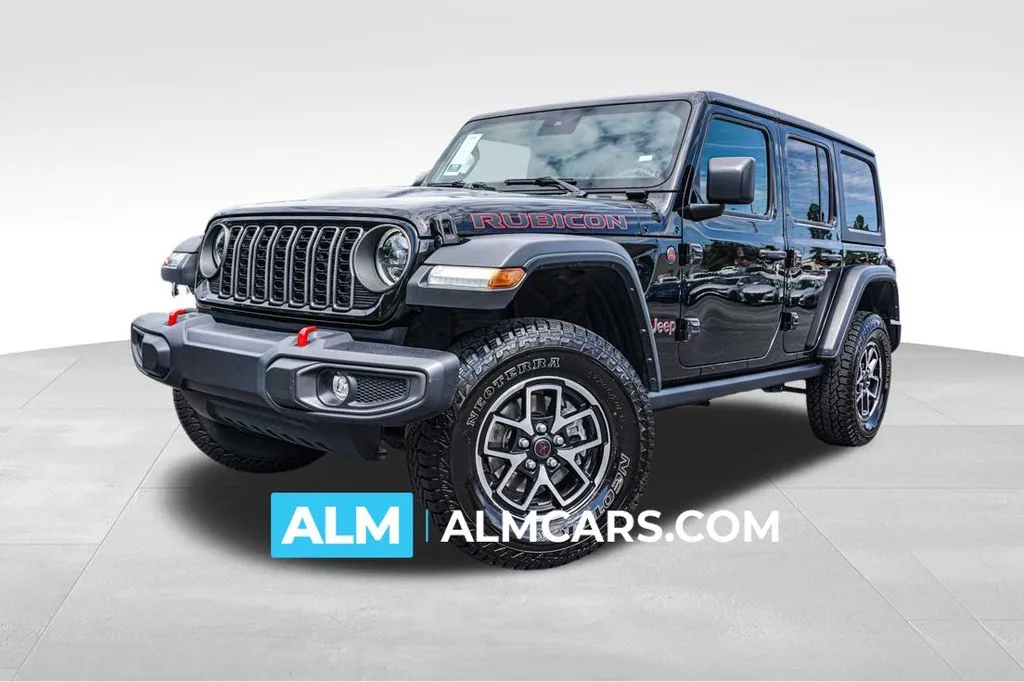 Black 2024 Jeep Wrangler Rubicon for sale in Marietta, GA