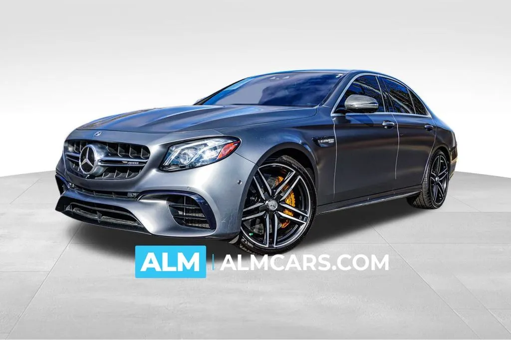 Gray 2020 Mercedes-Benz E-Class E 63 S AMG for sale in Marietta, GA