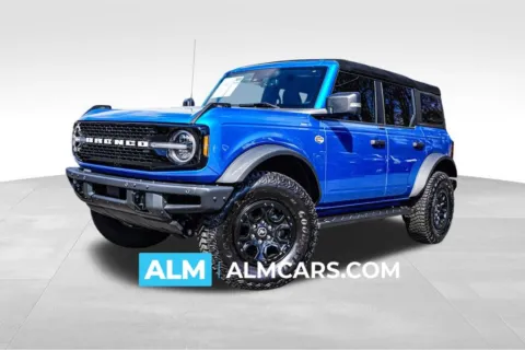Blue 2024 Ford Bronco Wildtrak for sale in Marietta, GA
