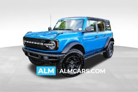 Blue 2024 Ford Bronco Wildtrak for sale in Marietta, GA