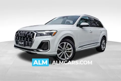 White 2025 Audi Q7 55 Premium Plus for sale in Marietta, GA