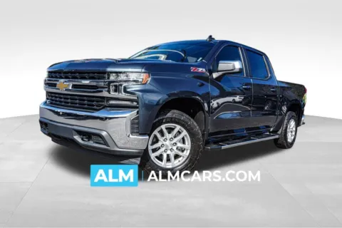 Gray 2021 Chevrolet Silverado 1500 LT for sale in Marietta, GA