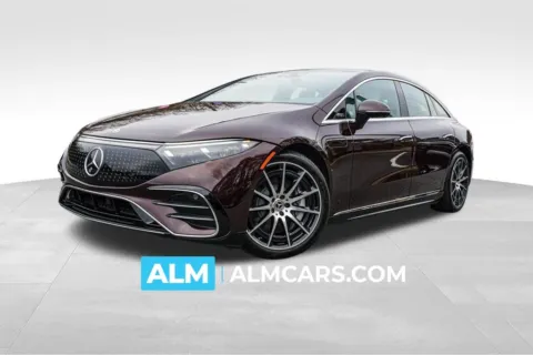 Red 2024 Mercedes-Benz EQS 580 for sale in Marietta, GA