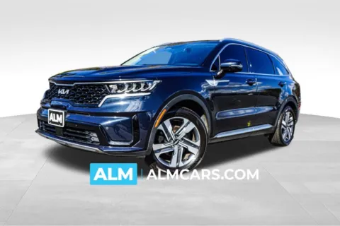 Blue 2022 Kia Sorento Hybrid EX for sale in Marietta, GA