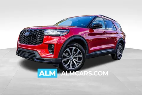 Red 2025 Ford Explorer ST-Line for sale in Marietta, GA