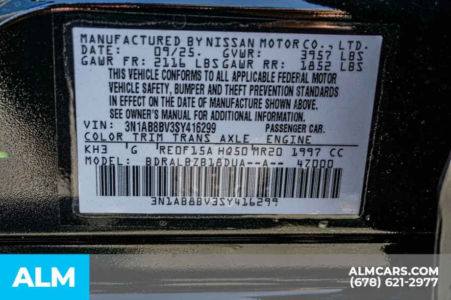 2025 Nissan Sentra S - Photo 54