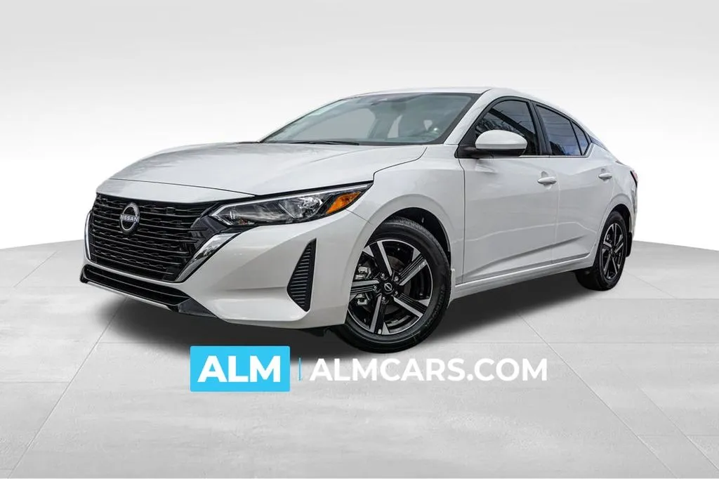 White 2025 Nissan Sentra SV for sale in Marietta, GA