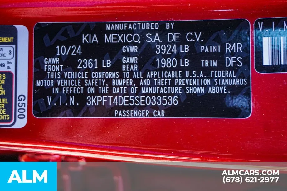 2025 Kia K4 LXS - Photo 55