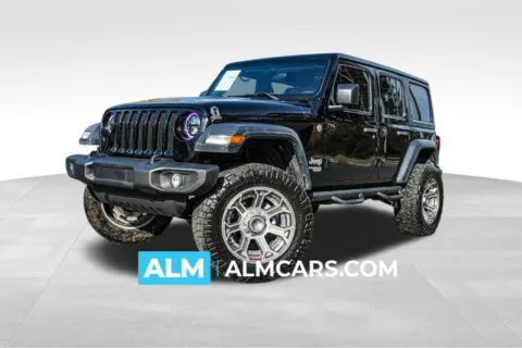 Black 2019 Jeep Wrangler Unlimited Sport S for sale in Marietta, GA