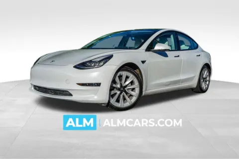 White 2021 Tesla Model 3 Standard Range Plus for sale in Marietta, GA