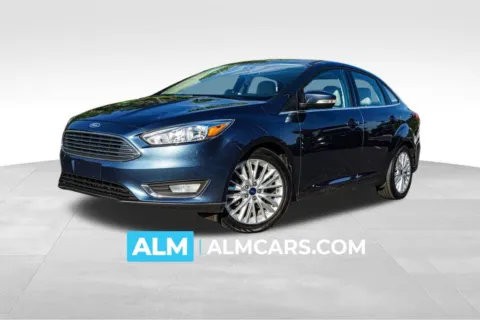 Blue 2018 Ford Focus Titanium for sale in Marietta, GA