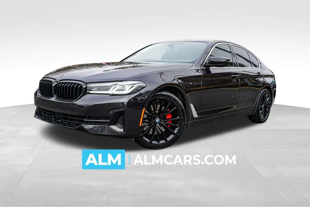 Gray 2022 BMW 5 Series 530i for sale in Marietta, GA