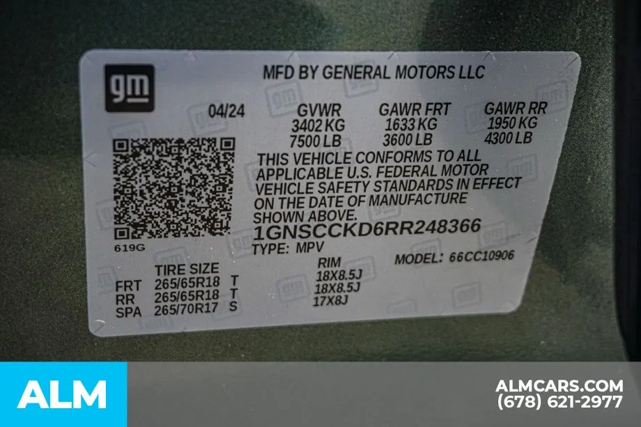 2024 Chevrolet Suburban LT - Photo 62