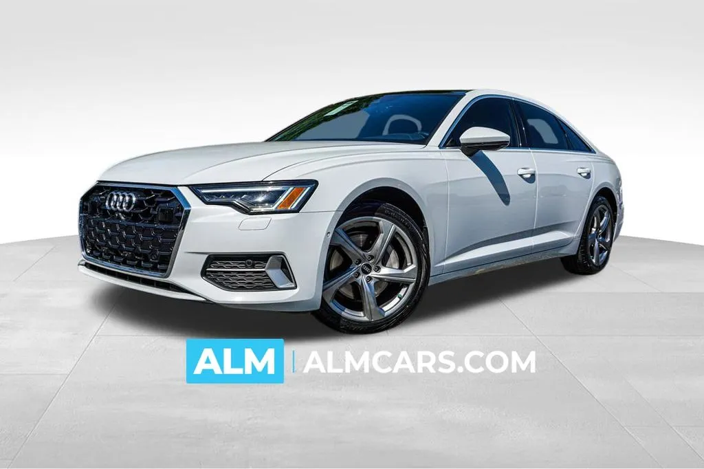 White 2024 Audi A6 45 Premium Plus for sale in Marietta, GA