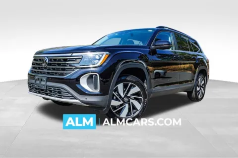 Black 2025 Volkswagen Atlas 2.0T SE w/Technology for sale in Marietta, GA