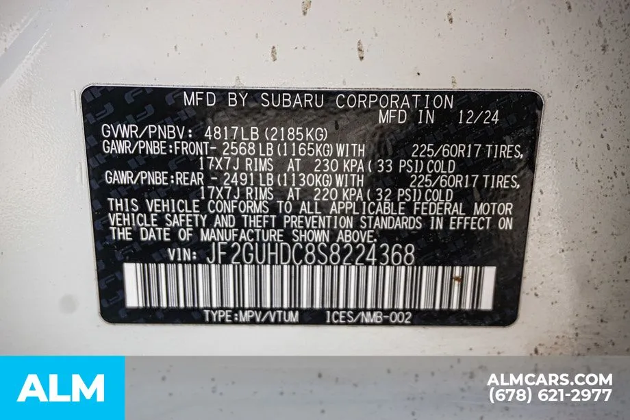 2025 Subaru Crosstrek Premium - Photo 55